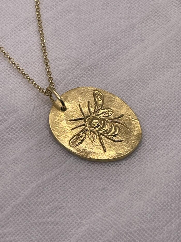 Μέλισσα Κολιέ Χρυσό