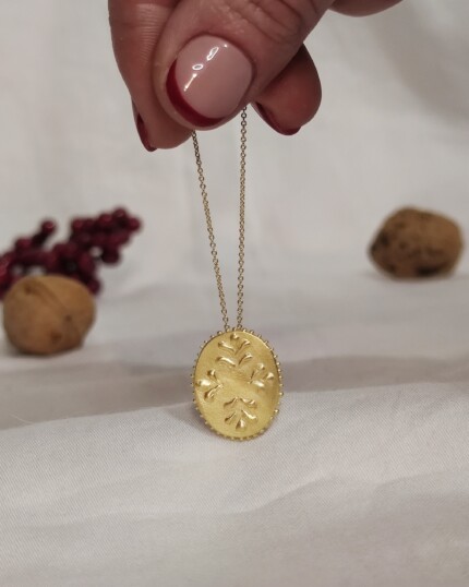 Rococo Κολιέ Χρυσό