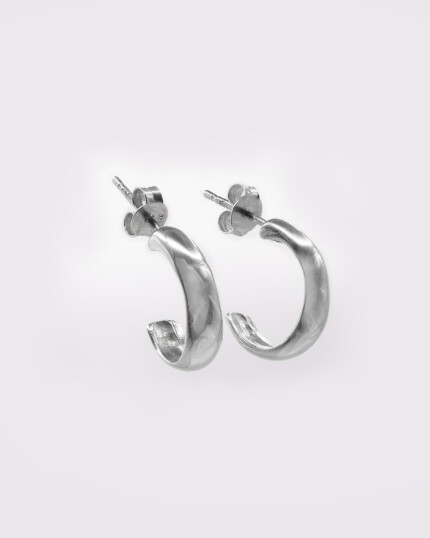 Leda Σκουλαρίκια Ασημένια