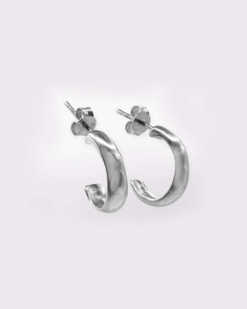 Leda Σκουλαρίκια Ασημένια