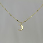 Blue Moon Σκουλαρίκια Χρυσά