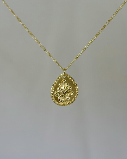 Akrokeramo Χειροποίητο Κολιέ Χρυσό