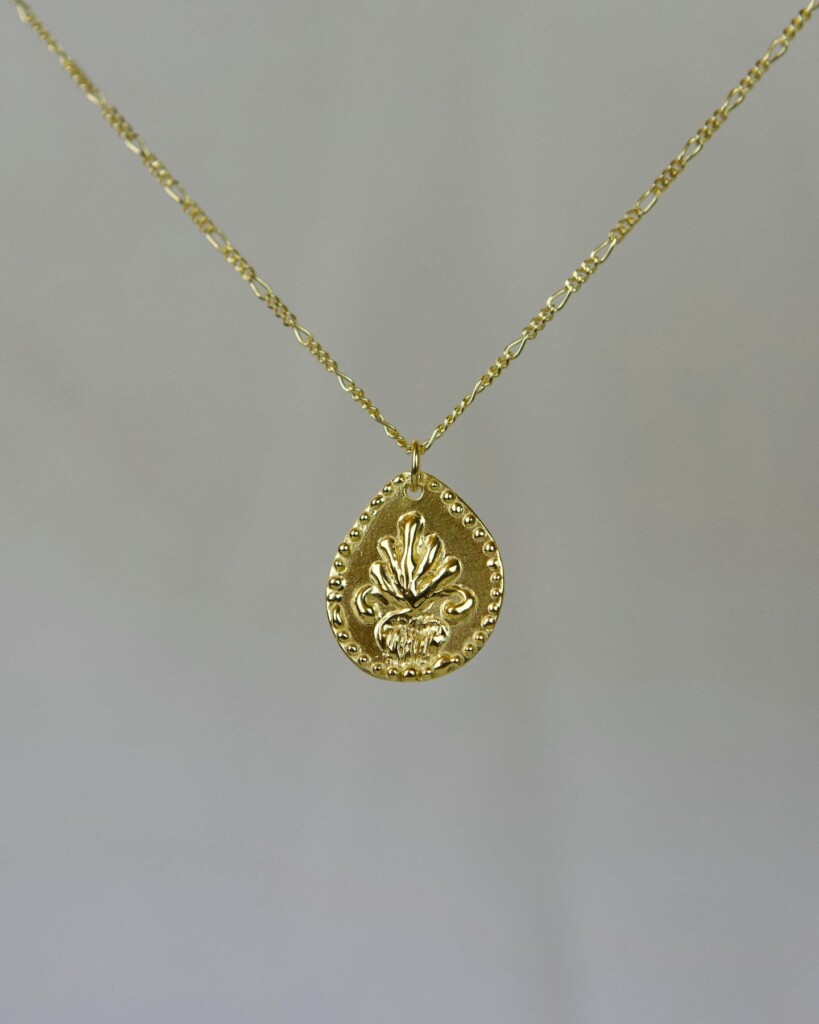 Akrokeramo Χειροποίητο Κολιέ Χρυσό