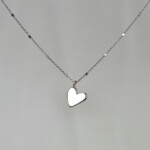 Blue Moon Κολιέ Ασημί