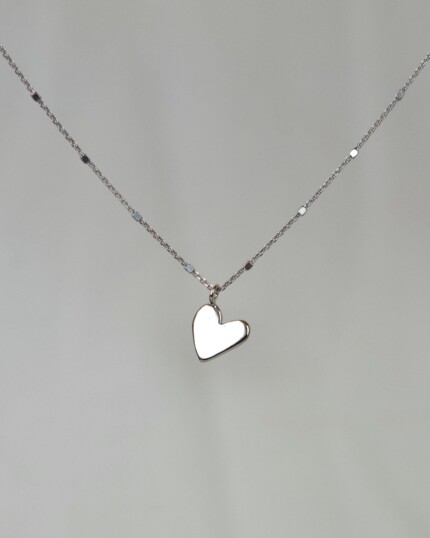 Heart Κολιέ Ασήμι
