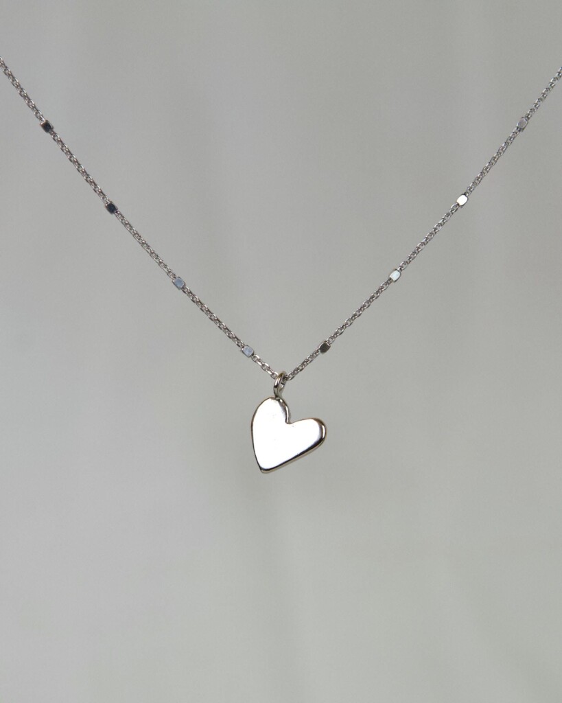 Heart Κολιέ Ασήμι