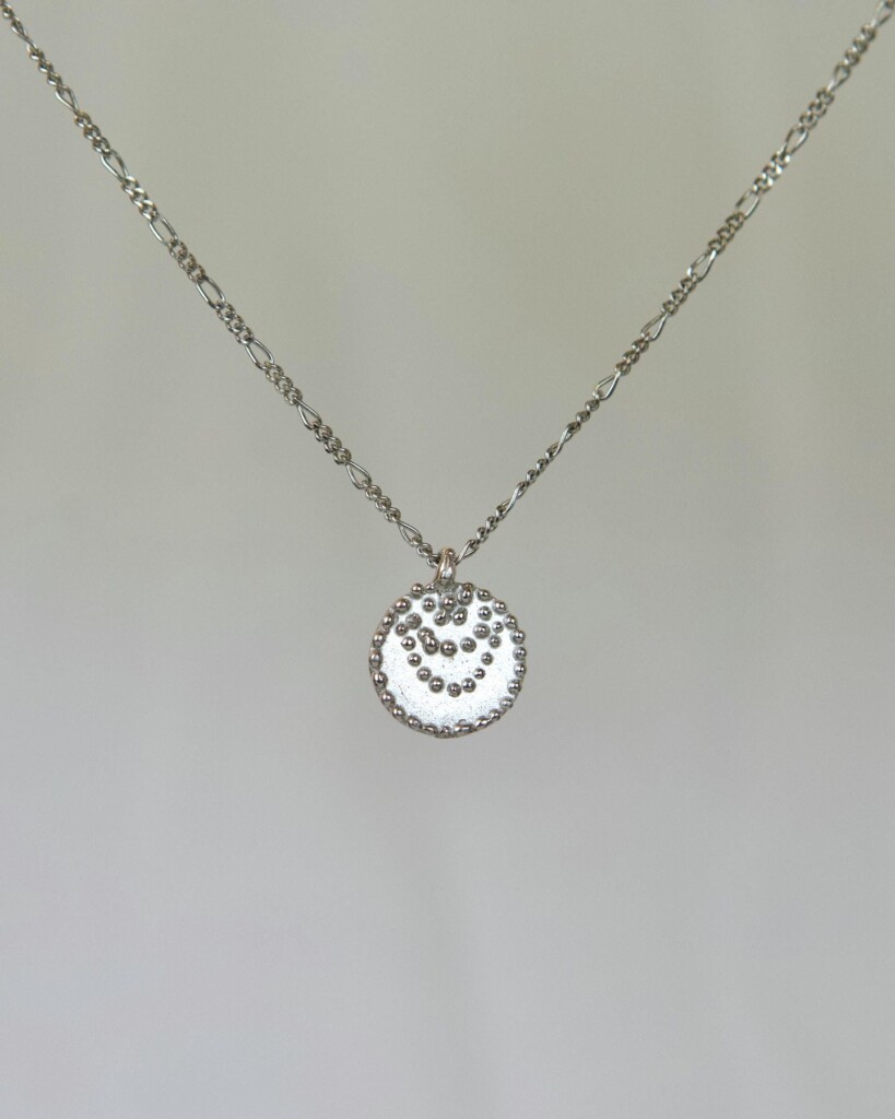 June Χειροποίητο Κολιέ Ασήμι