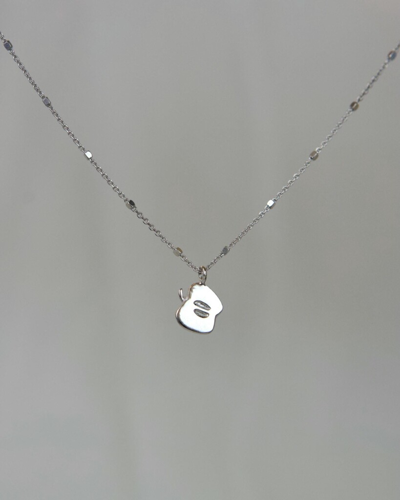 Red Apple Κολιέ Ασήμι