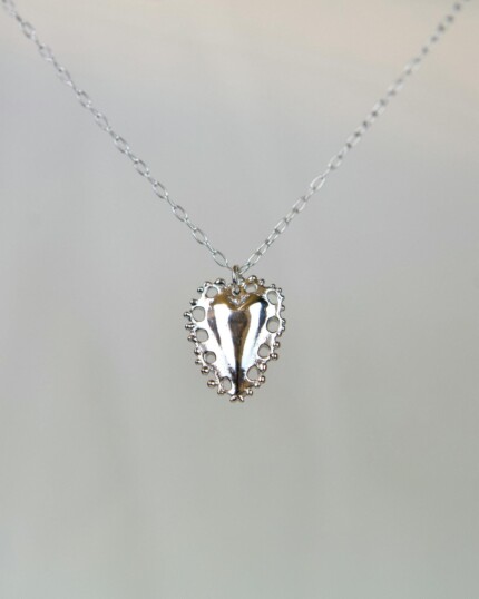 Balkan Heart Χειροποίητο Κολιέ Ασήμι