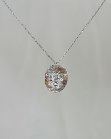 Μέλισσα Κολιέ ασήμι