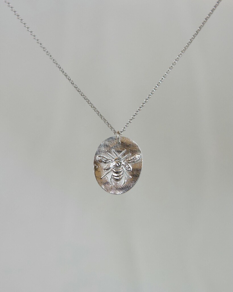 Μέλισσα Κολιέ ασήμι