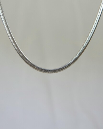 Chain L Κολιέ Ασήμι