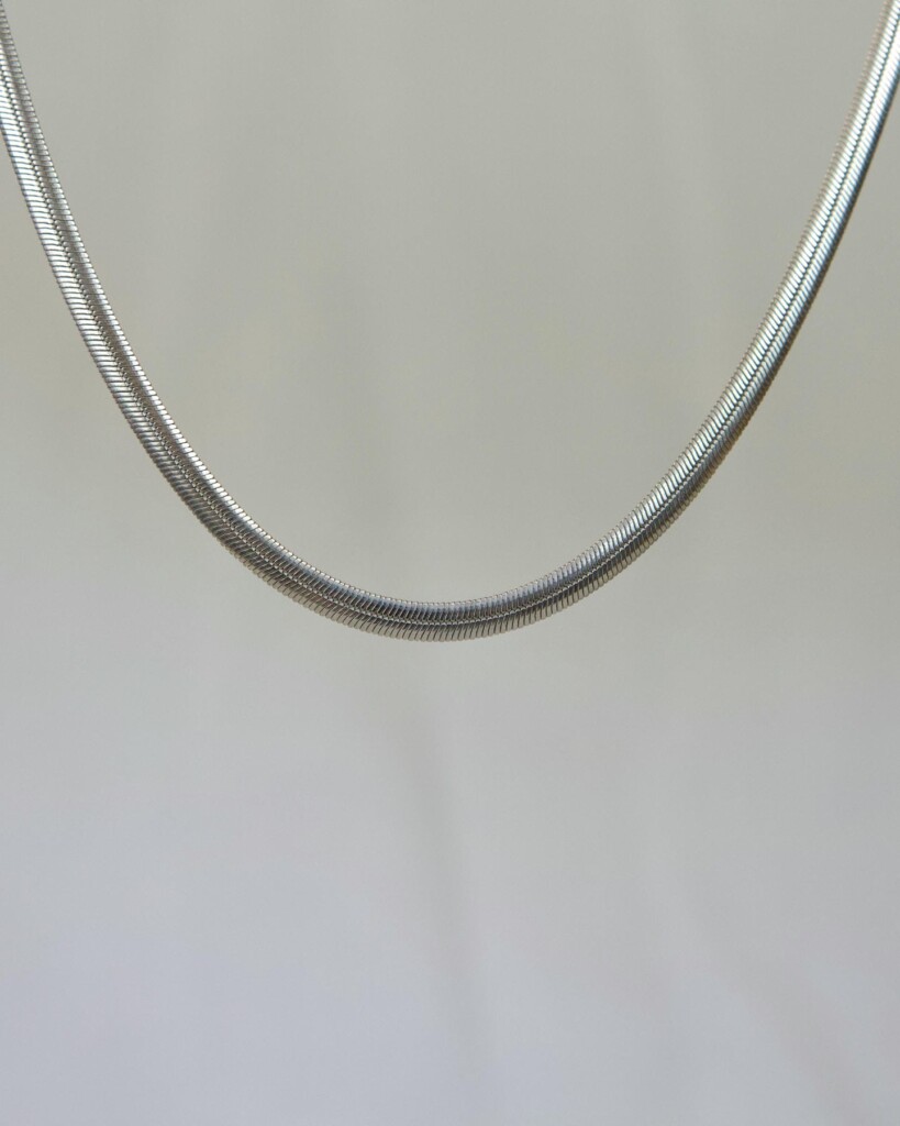 Chain L Κολιέ Ασήμι