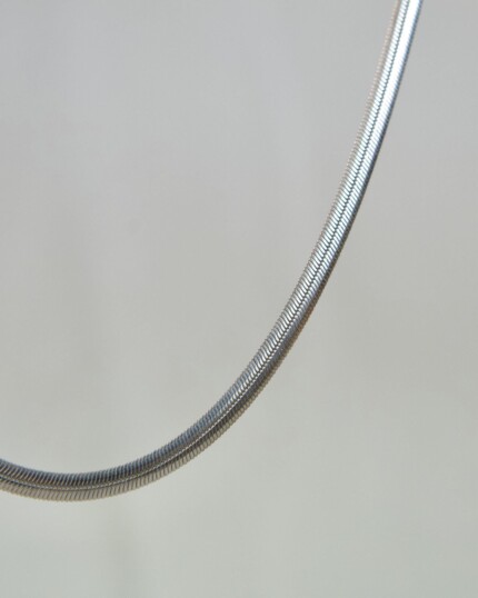 Chain L Κολιέ Ασήμι