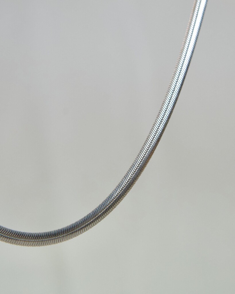 Chain L Κολιέ Ασήμι