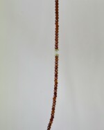 Garnet Χειροποίητο Κολιέ Χρυσό