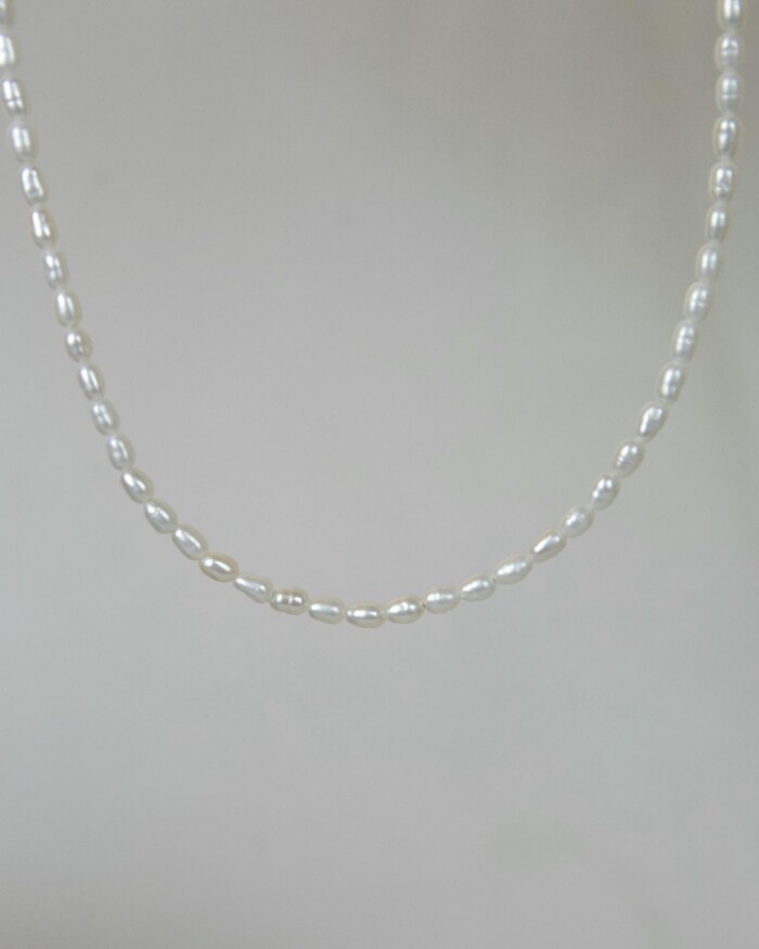 Pearls Περιδέραιο Ασήμι