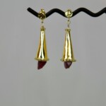 Αμέθυστος Χειροποίητο Κολιέ Χρυσό