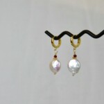 "Pearl" Χειροποίητα Σκουλαρίκια Ασημένια