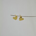 Green Pear Σκουλαρίκια Χρυσά