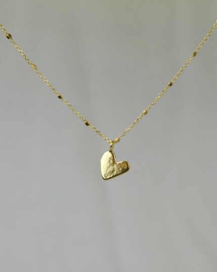 Heart Κολιέ Χρυσό