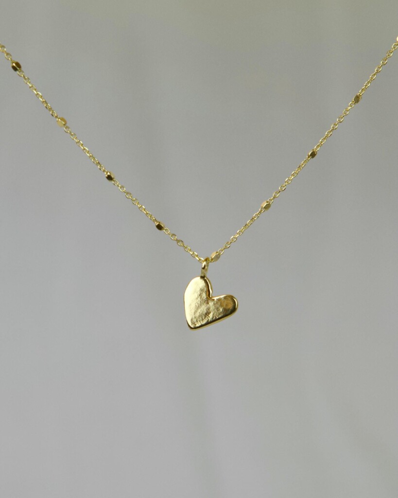 Heart Κολιέ Χρυσό