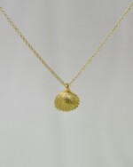 Κοχύλι Χειροποίητο Κολιέ Χρυσό