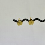 Red Apple Σκουλαρίκια Ασήμι