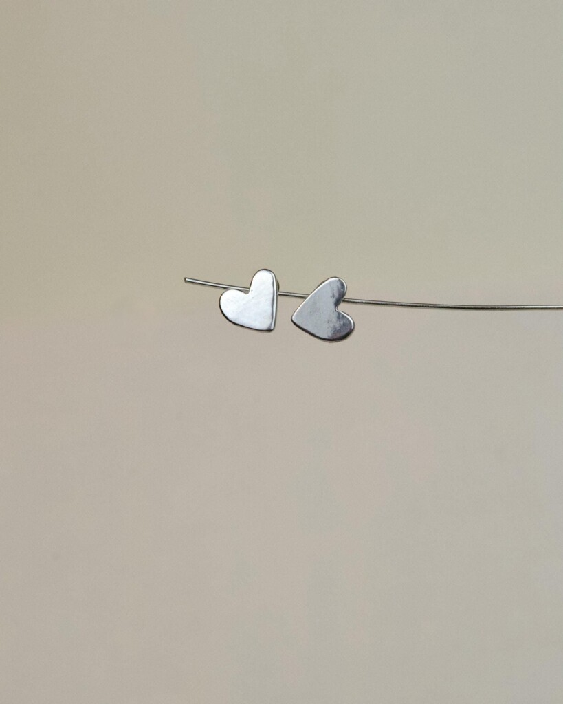 Heart Σκουλαρίκια Ασημένια
