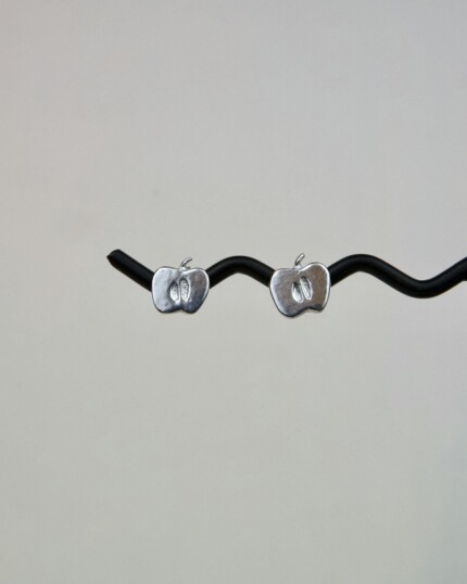 Red Apple Σκουλαρίκια Ασήμι