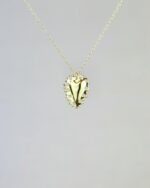 Balkan Heart Χειροποίητο Κολιέ Χρυσό