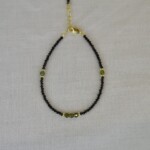 Ρουμπίνι Χειροποίητο Βραχιόλι Ασήμι