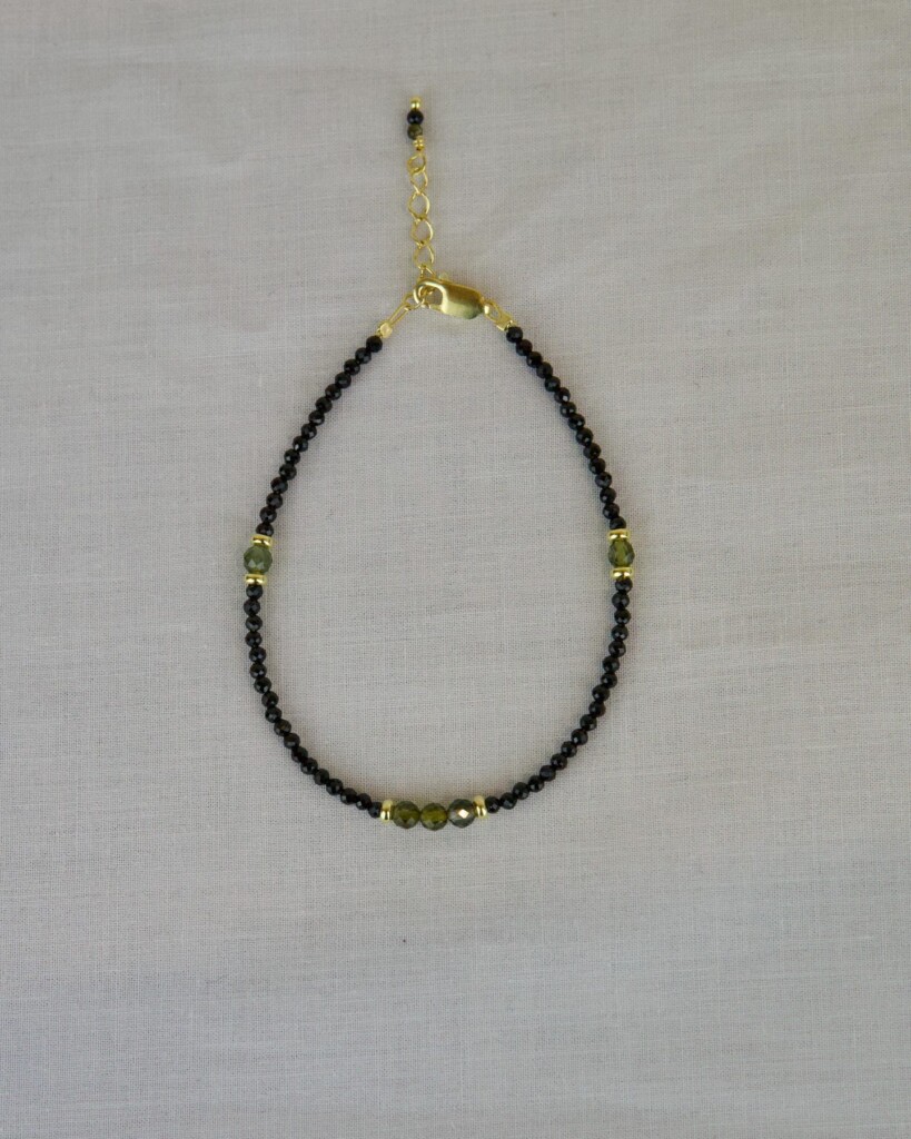 Σπινέλιο Βραχιόλι Χρυσό