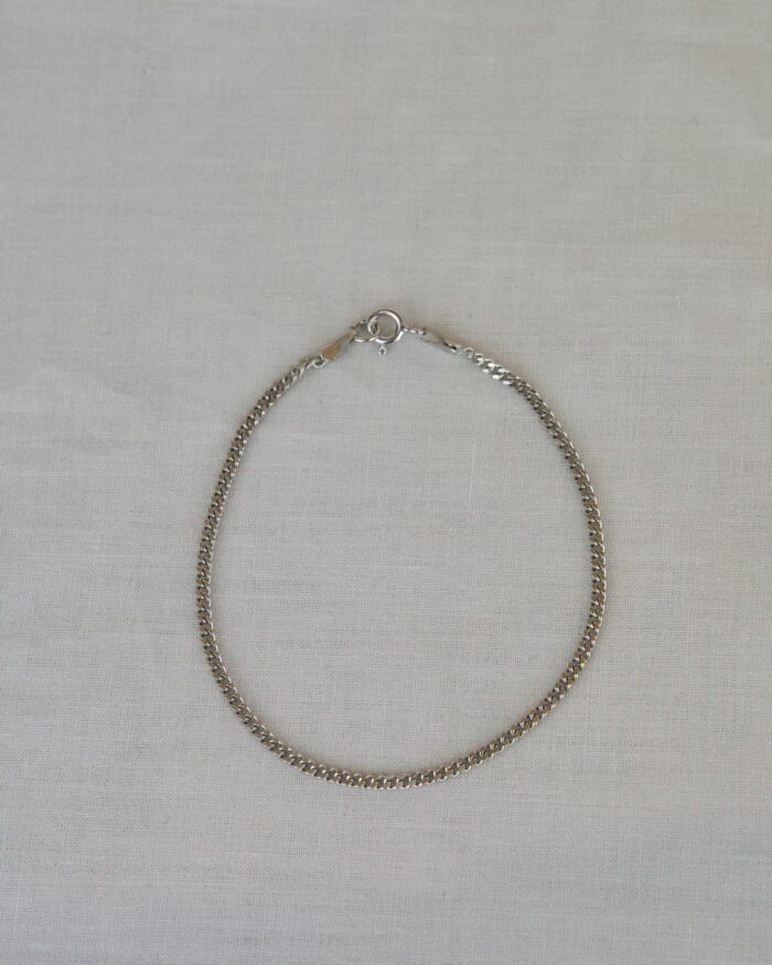 Cuban Βραχιόλι Ασήμι