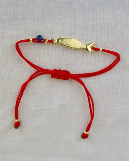 Fish Χειροποίητο Βραχιόλι Χρυσό