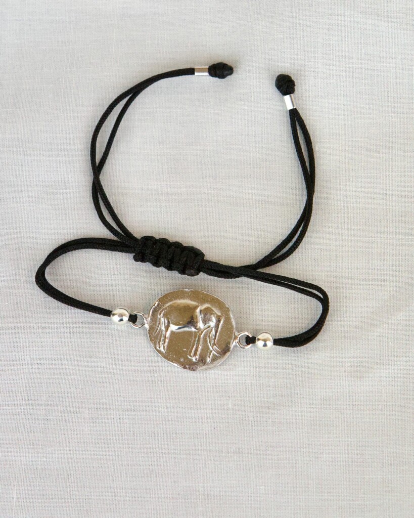 Elephant Χειροποίητο Βραχιόλι Ασήμι