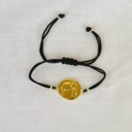 "Evil Eye" Χειροποίητο βραχιόλι χρυσό