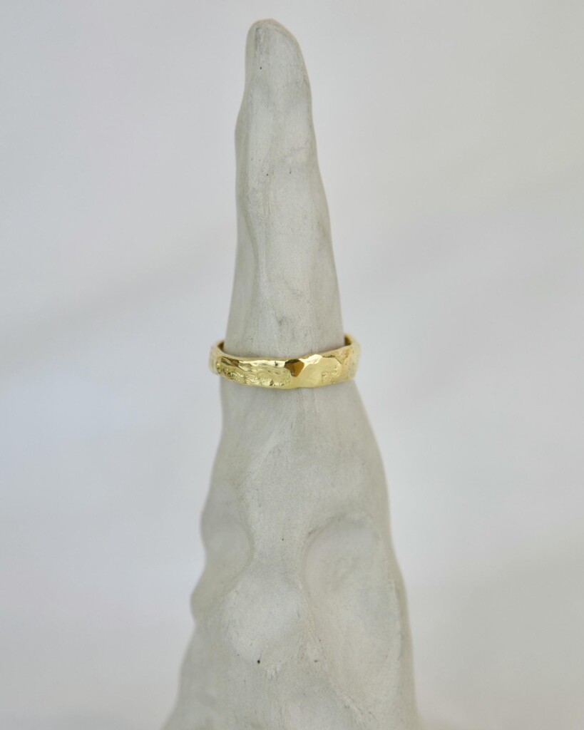 Wax Δαχτυλίδι Χρυσό