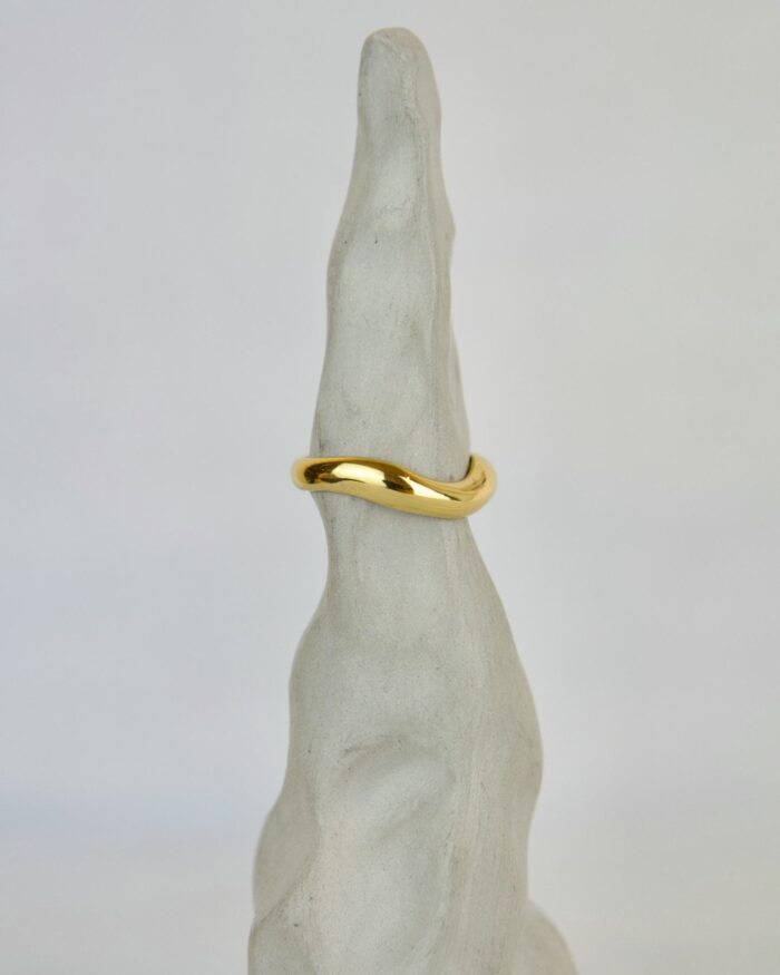 Saturn Δαχτυλίδι Χρυσό