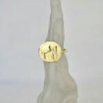 Blue Moon Κολιέ Χρυσό