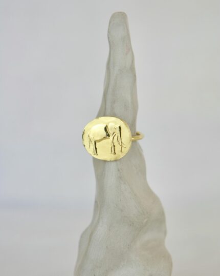 Elephant Δαχτυλίδι Χρυσό