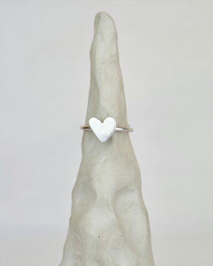 Heart Δαχτυλίδι Ασήμι