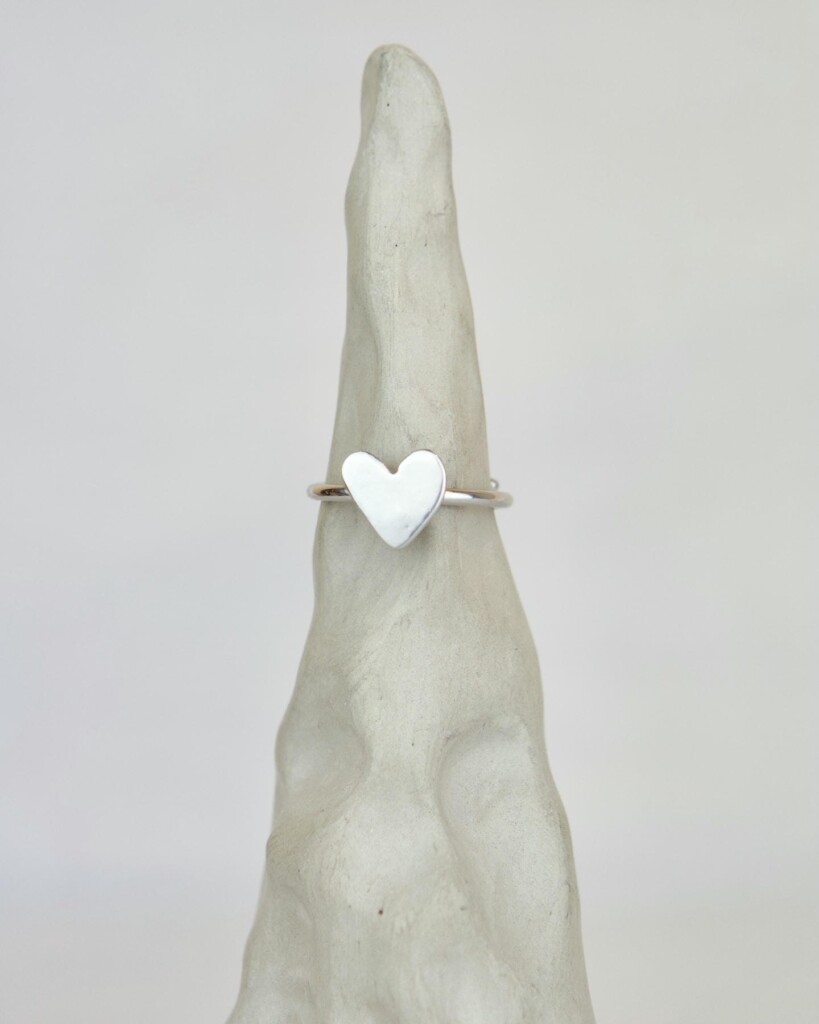 Heart Δαχτυλίδι Ασήμι