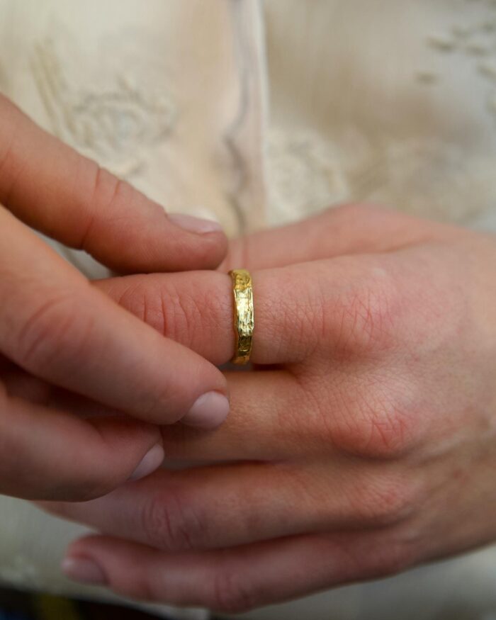 Wax Δαχτυλίδι Χρυσό