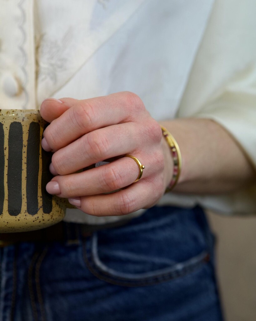 Dot Δαχτυλίδι Χρυσό