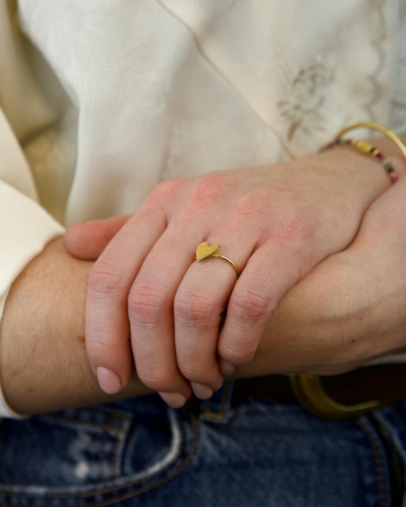 Heart Δαχτυλίδι Χρυσό