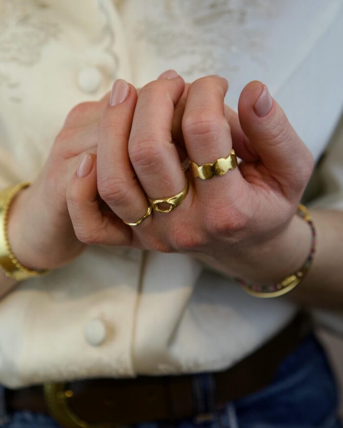 Sea Through Δαχτυλίδι Χρυσό