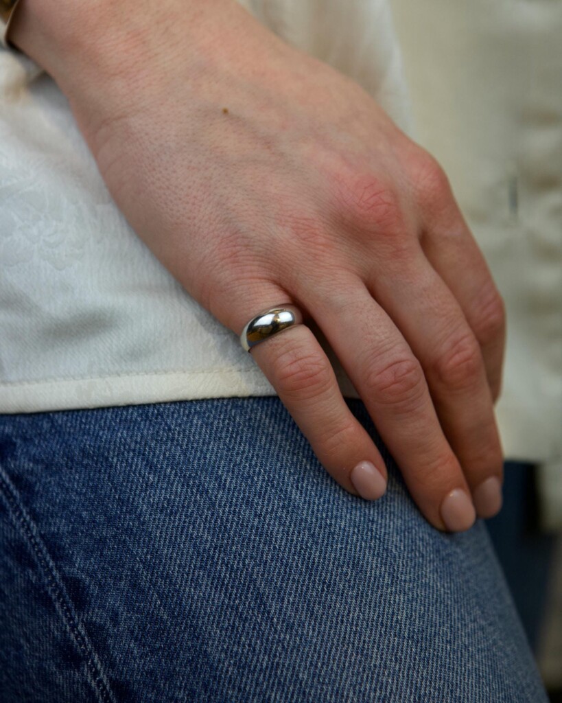 Andromeda Σεβαλιέ Δαχτυλίδι Ασημένιο