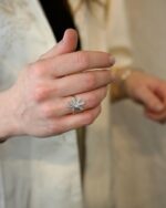 Yellow Daisy Δαχτυλίδι Ασήμι