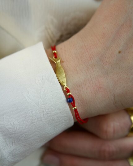 Fish Χειροποίητο Βραχιόλι Χρυσό